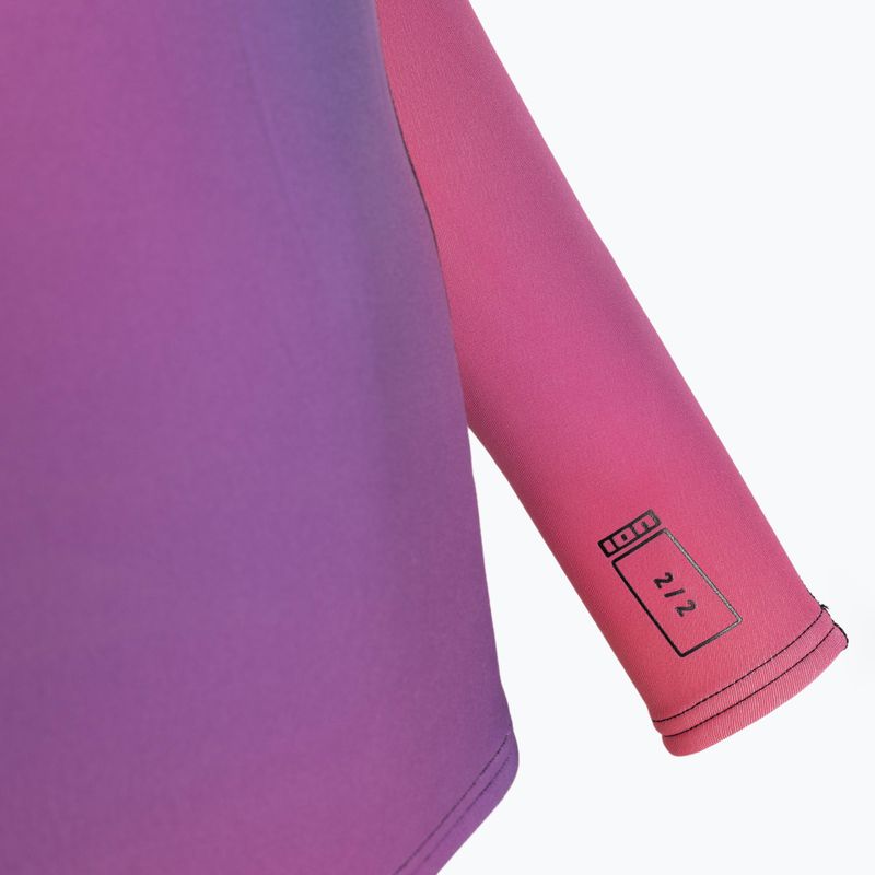 Dámský plavecký longsleeve ION Neo Top 2/2 pink gradient 5