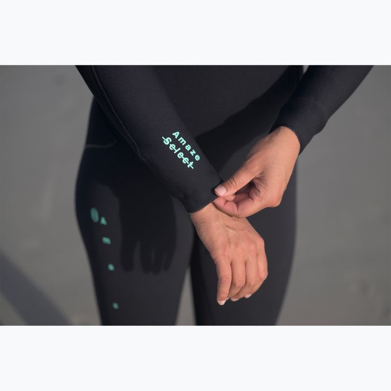 Dámská plavecká pěna ION Amaze Select 5/4 Back Zip černá 8