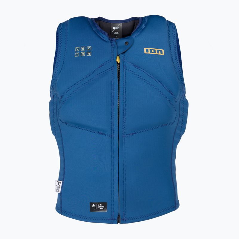 Pánská ochranná vesta ION Vector Core Front Zip navy blue 48222-4165