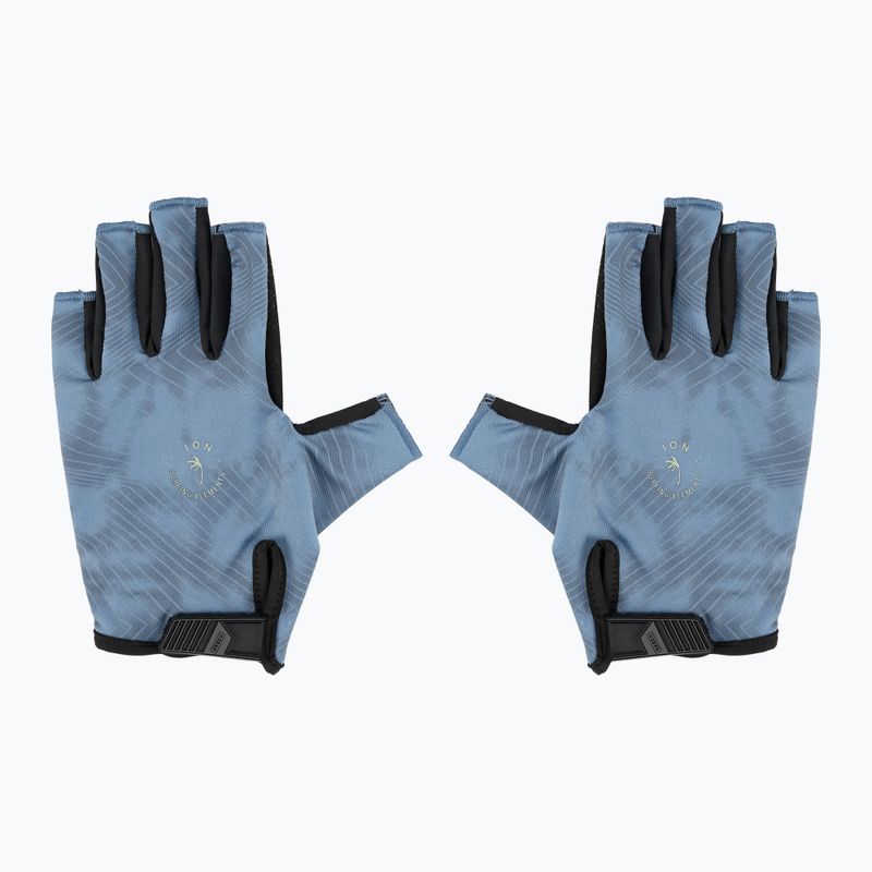 Rukavice pro vodní sporty  ION Amara Half Finger cascade blue 3