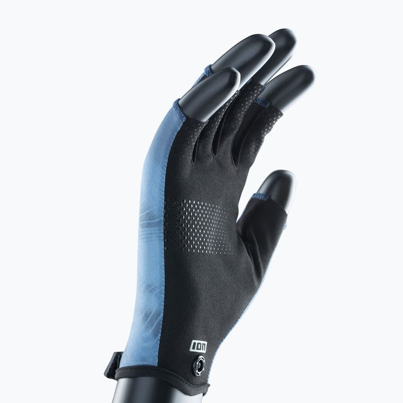 Rukavice pro vodní sporty  ION Amara Half Finger cascade blue 6