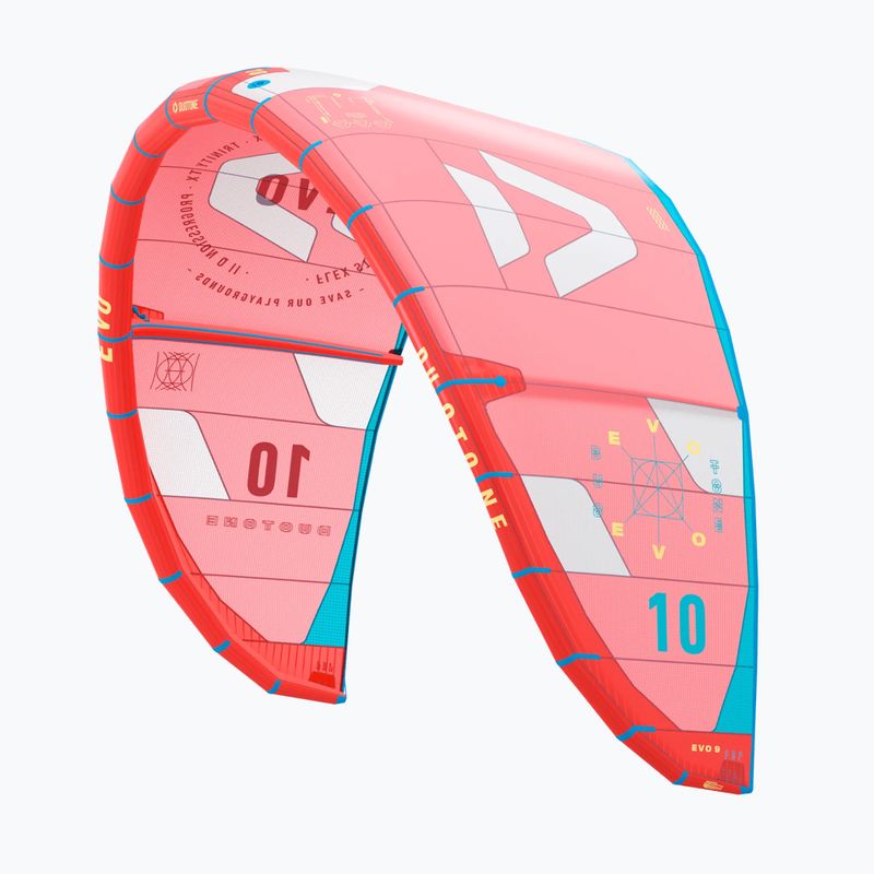 Kitesurfingový drak DUOTONE Evo C23 růžový 44220-3003