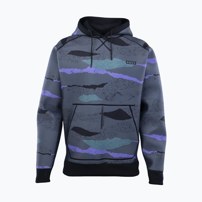 Pánská neoprenová mikina ION Hoody Neo black/dark collage