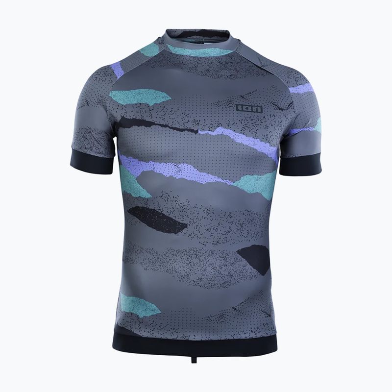 Pánské plavecké tričko ION Lycra Maze dark collage