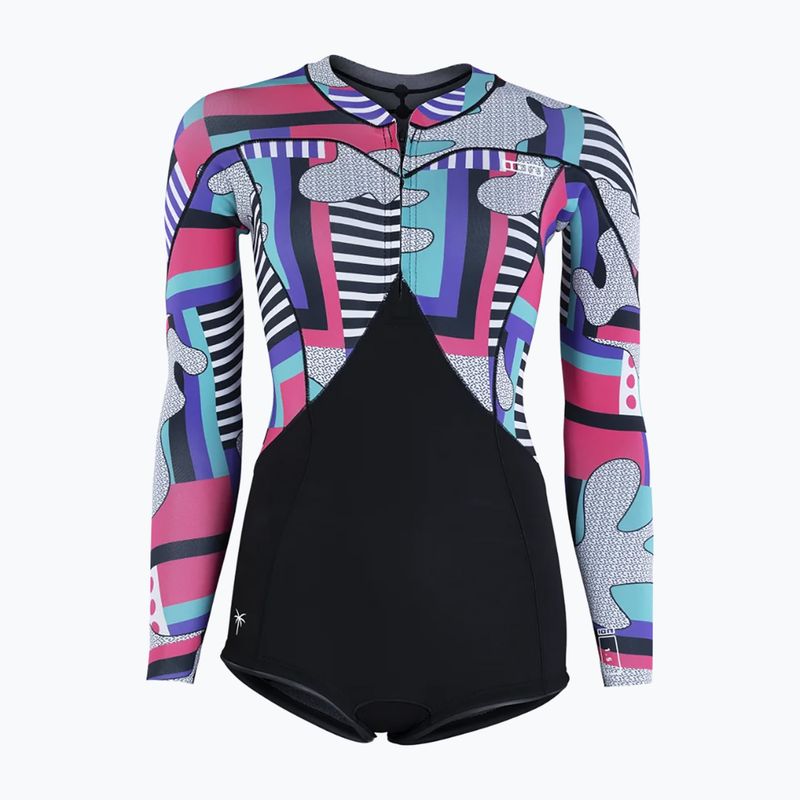Dámský plavecký neopren ION Amaze Hot Shorty 1.5 Front Zip capsule statement