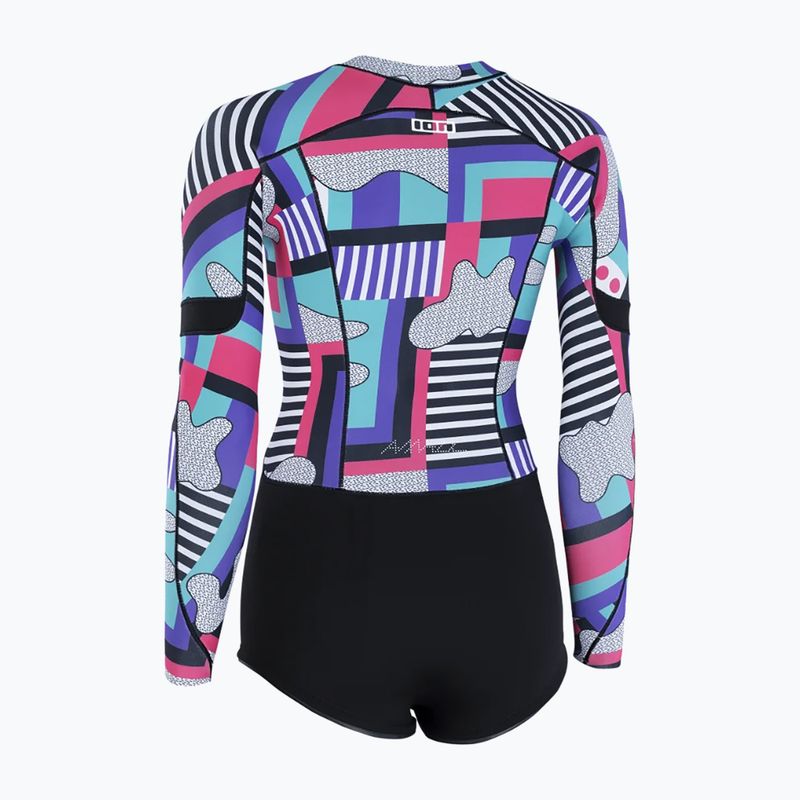 Dámský plavecký neopren ION Amaze Hot Shorty 1.5 Front Zip capsule statement 3