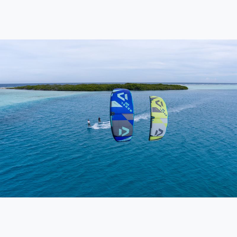 DUOTONE Kite Rebel SLS 2024 limetková/tmavě šedá 7
