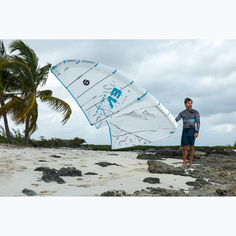 Kitesurfingový drak  DUOTONE Evo Concept Blue 2024 undyed white 8