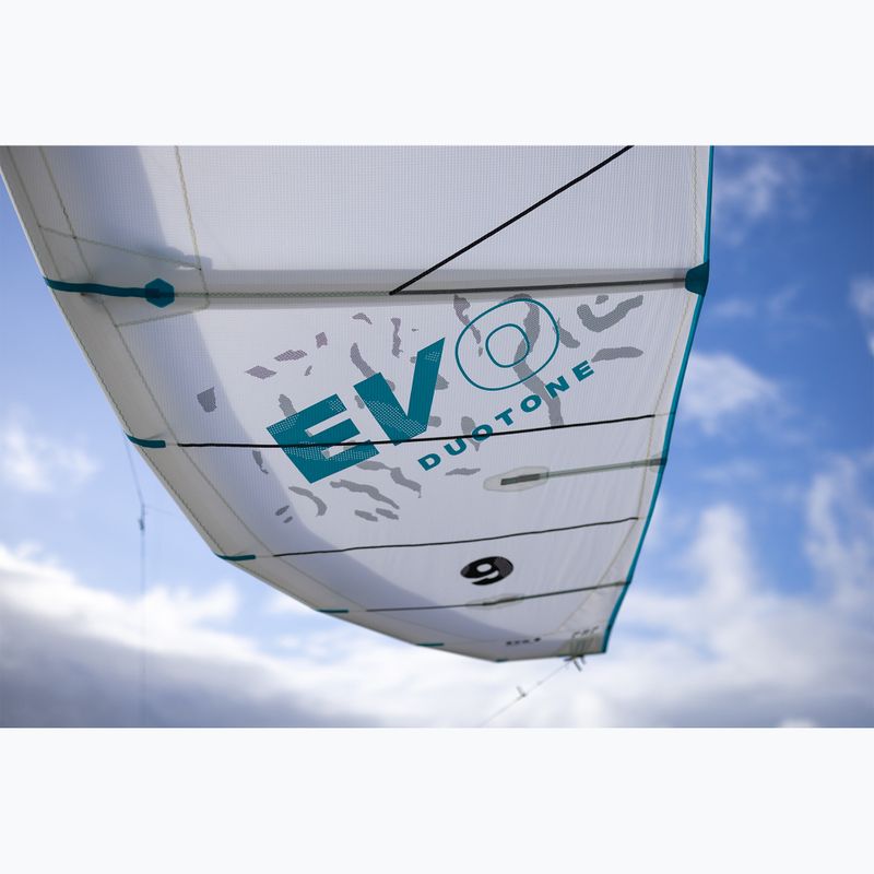 Kitesurfingový drak  DUOTONE Evo Concept Blue 2024 undyed white 12