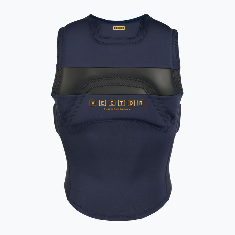 Pánská crash vesta ION Vector Amp Front Zip blue nights 2