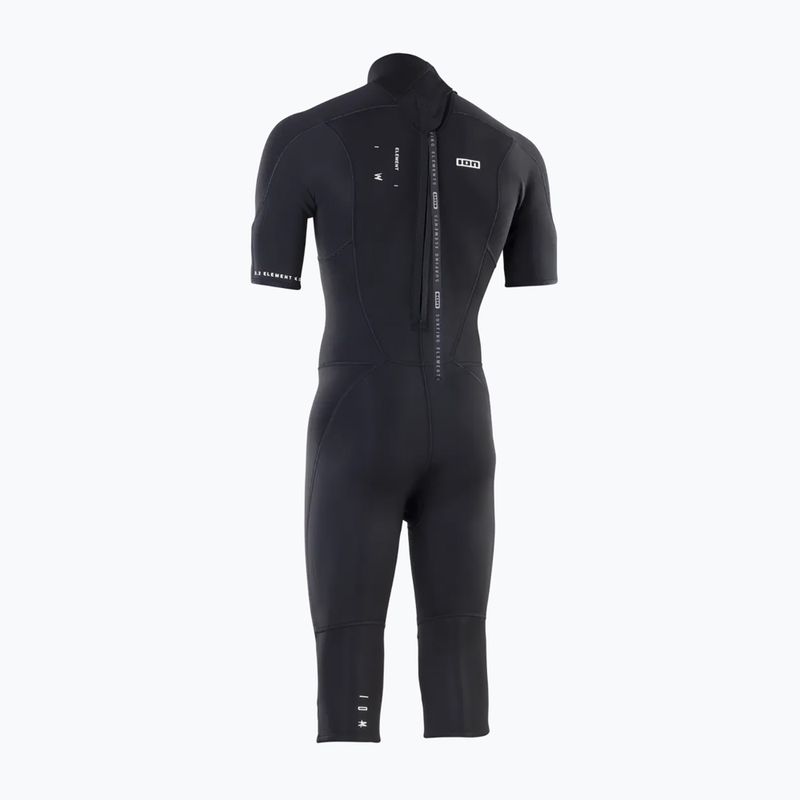 Pánská neoprenová kombinéza ION Element 3/2 mm Overknee Back Zip black 2