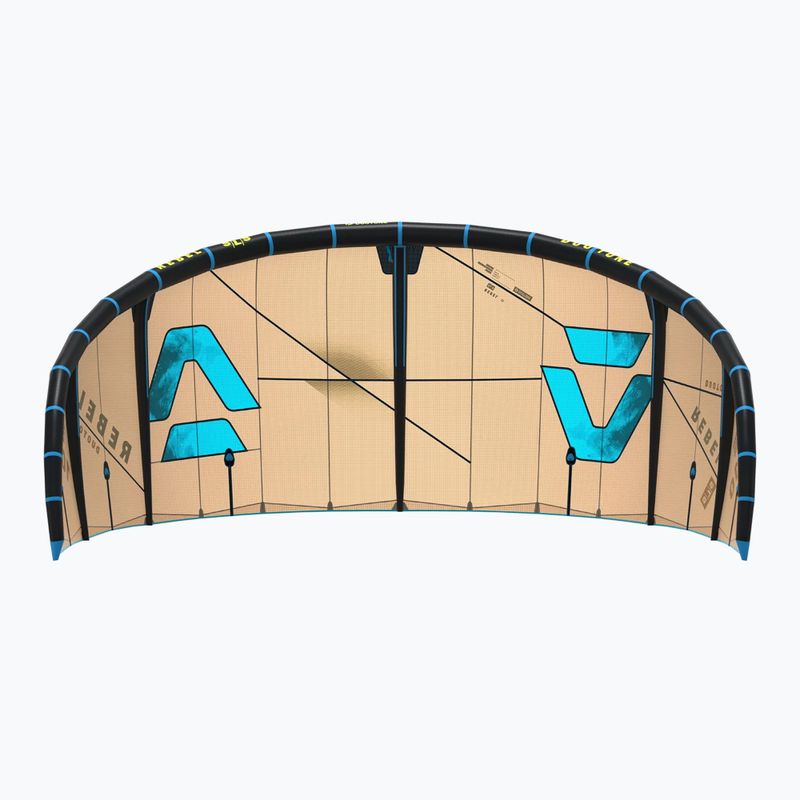 Kite na kitesurfing DUOTONE Rebel SLS 2026 sand/turquoise 3