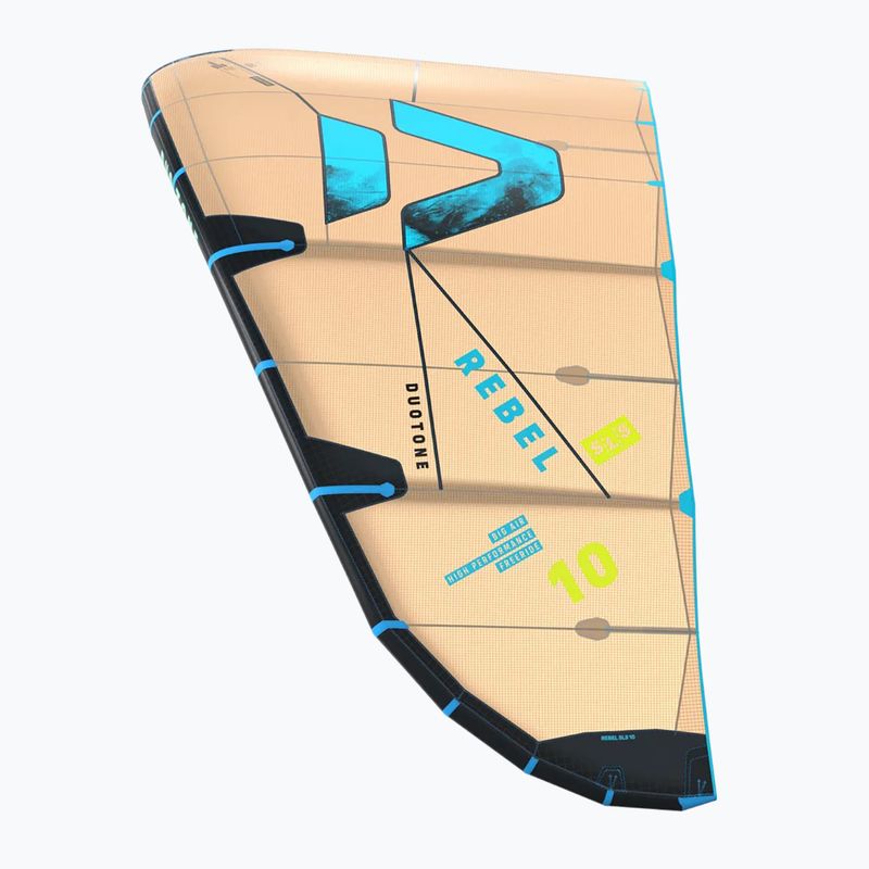 Kite na kitesurfing DUOTONE Rebel SLS 2026 sand/turquoise 4