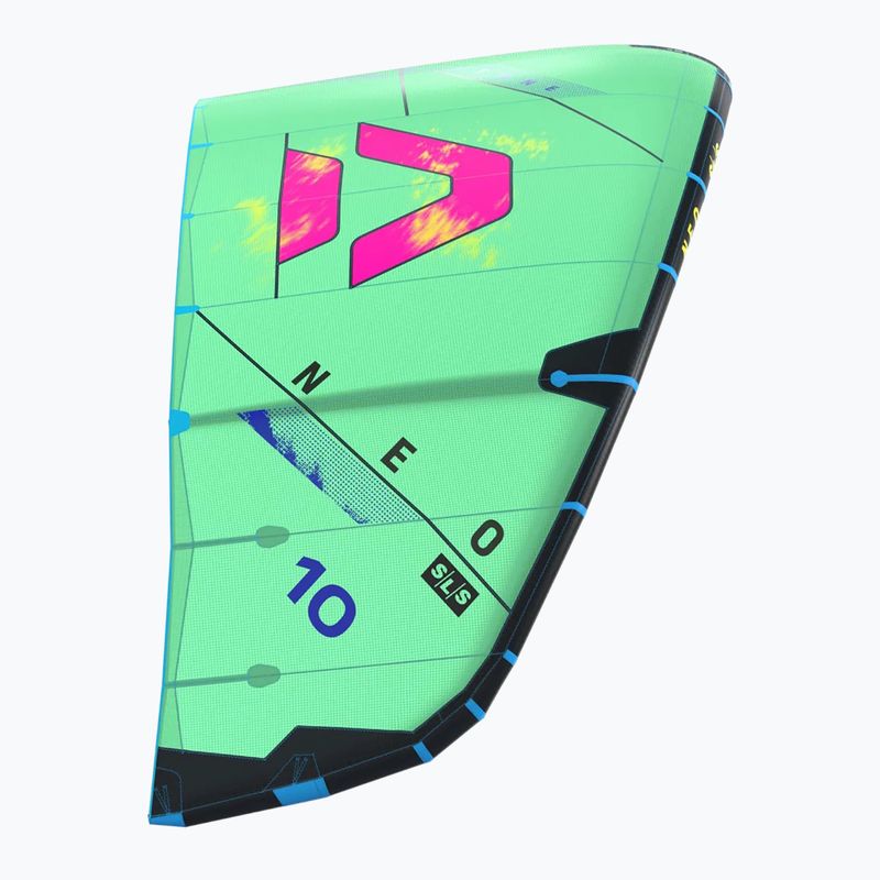 Kite na kitesurfing DUOTONE Neo SLS 2026 green/pink 3