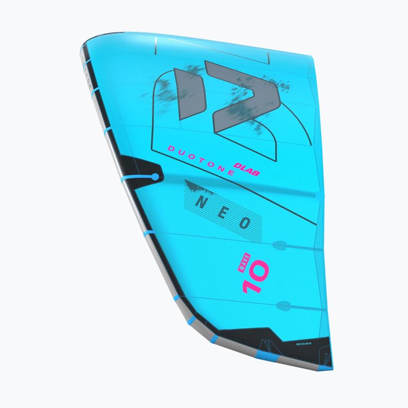 Kitesurfingový drak Duotone Neo D/LAB turquoise/grey 3