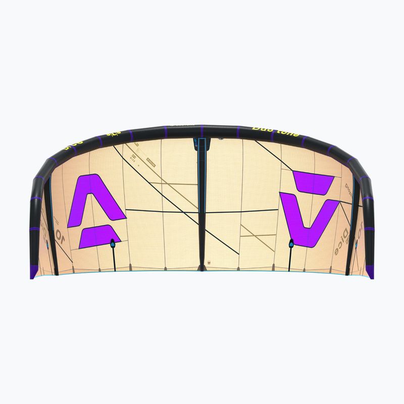 Kitesurfingový drak Duotone Dice SLS sand/purple 4