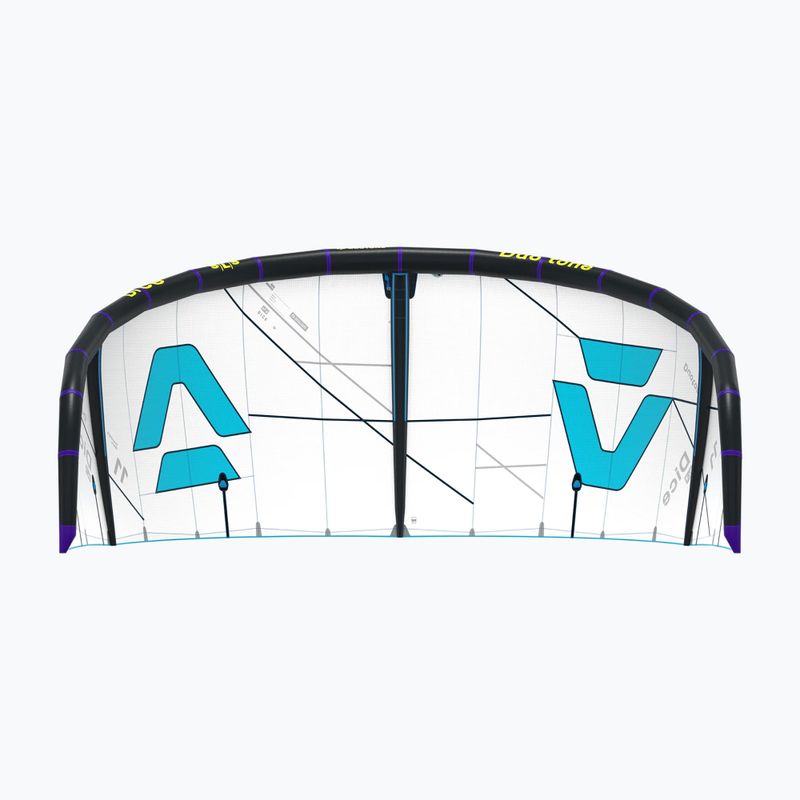 Kitesurfingový drak Duotone Dice SLS undyed/turquoise 4