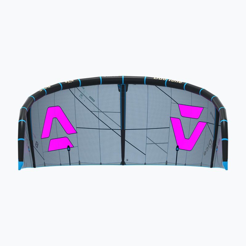 Kitesurfingový drak Duotone Dice SLS dark grey/pink 4