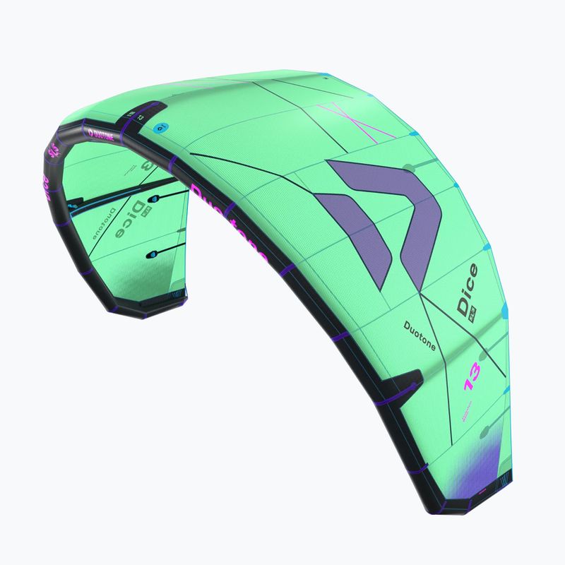 Kitesurfingový drak Duotone Dice SLS green/heron 2