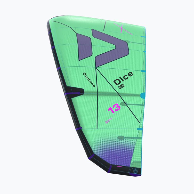 Kitesurfingový drak Duotone Dice SLS green/heron 3