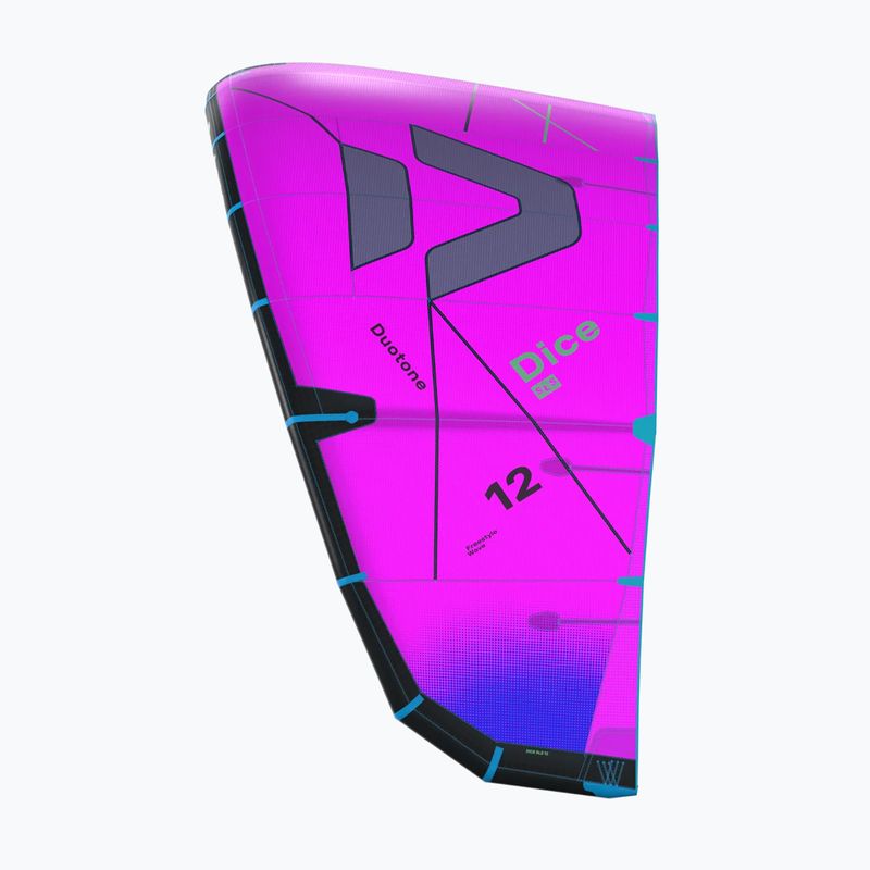 Kitesurfingový drak Duotone Dice SLS pink/dark grey 4