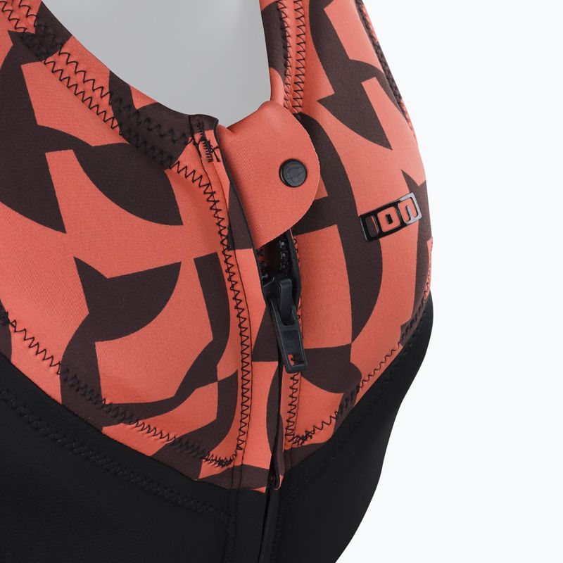 Dámská ochranná vesta ION Ivy Front Zip tiger coral 4