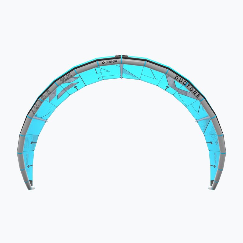 Kitesurfingový drak Duotone Juice D/LAB turquoise/grey 4