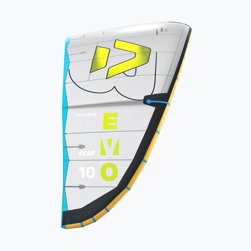 Kitesurfingový drak Duotone Evo D/LAB grey/lime 3