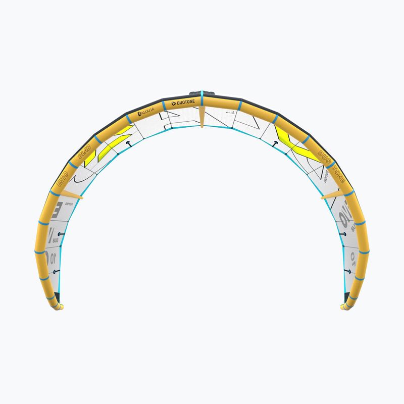 Kitesurfingový drak Duotone Evo D/LAB grey/lime 5