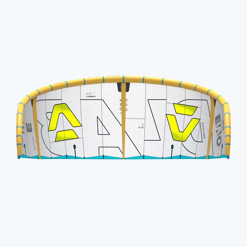 Kitesurfingový drak Duotone Evo D/LAB grey/lime 7