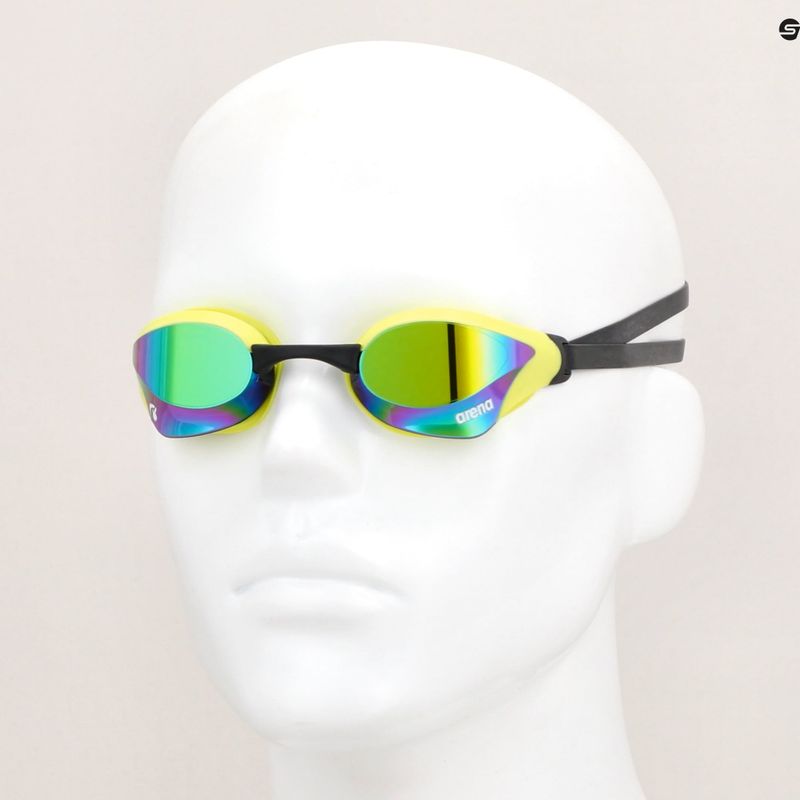 Plavecké brýle Arena Cobra Core Swipe Mirror smaragd/cyber lime 7