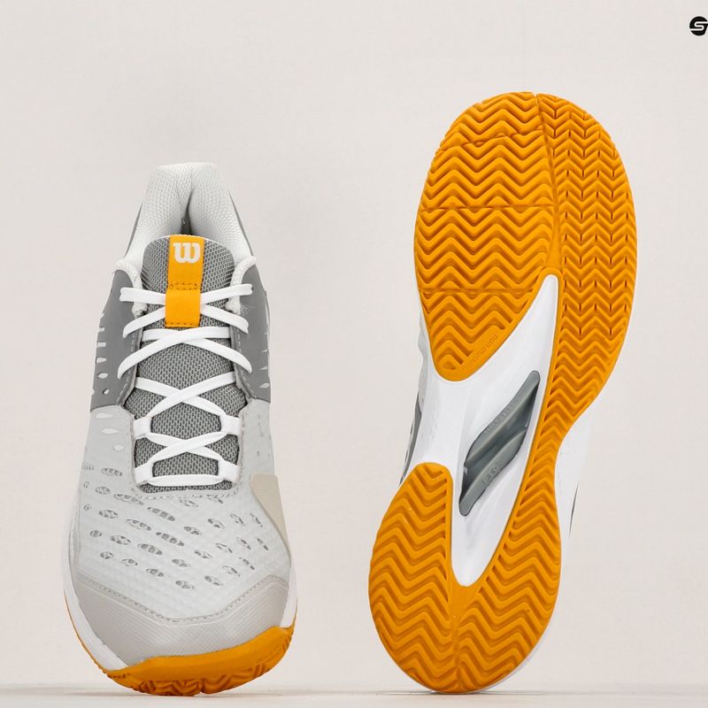 Pánské  tenisové boty  Wilson Kaos Comp 3.0 lunarrock/griffin/oldgold 9