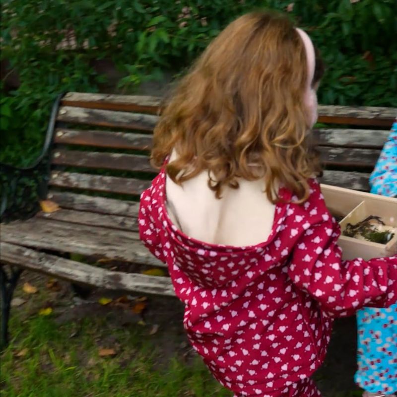 Dětské kalhoty KID STORY Termiczne sweet heart 9