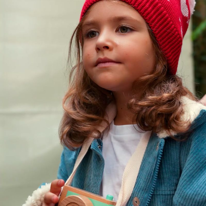 Dětská zimní čepice KID STORY Merino sweet heart 8