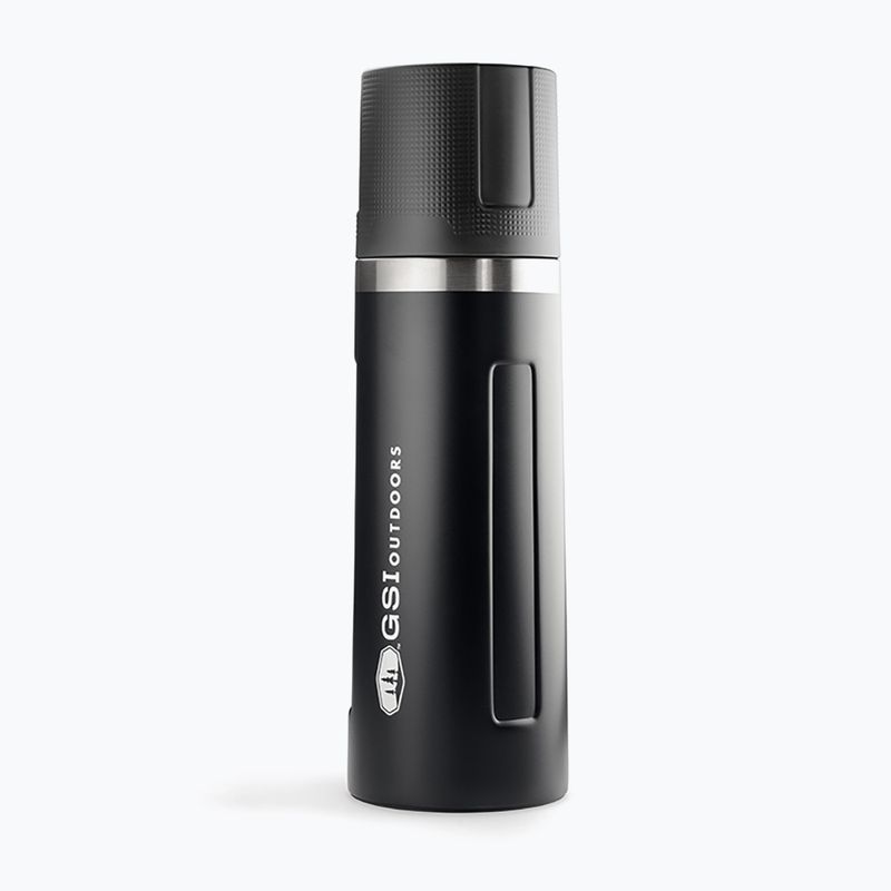 GSI Outdoors Nerezová vakuová láhev Glacier 1 l černá 67475