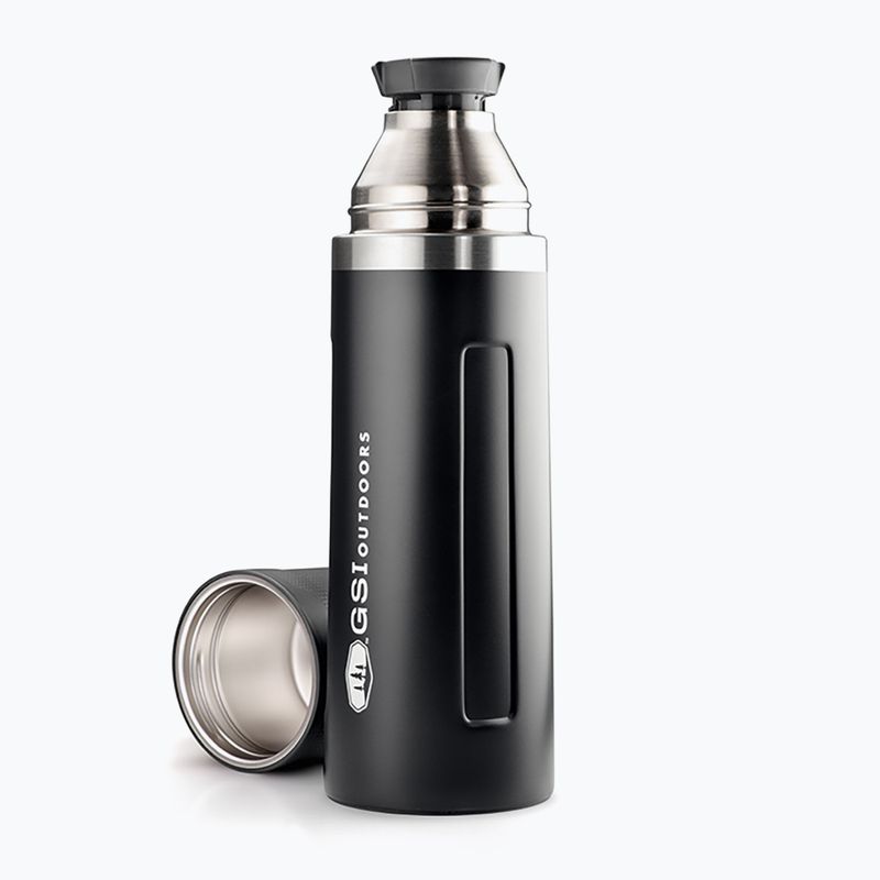 GSI Outdoors Nerezová vakuová láhev Glacier 1 l černá 67475 2