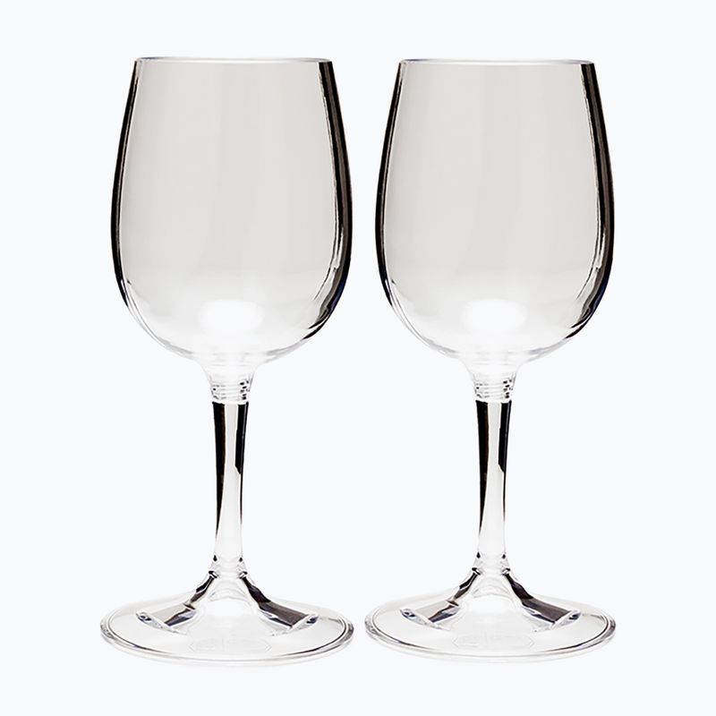 Cestovní skleničky GSI Outdoors Nesting Wine Glass 2 ks clear