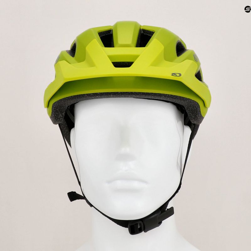 Cyklistická helma Giro Fixture II matte ano lime 9