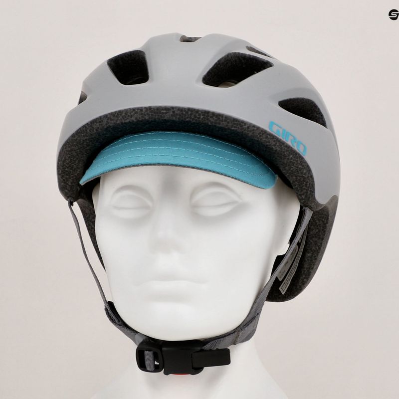 Cyklistická helma Giro Trella matte grey dark teal 10