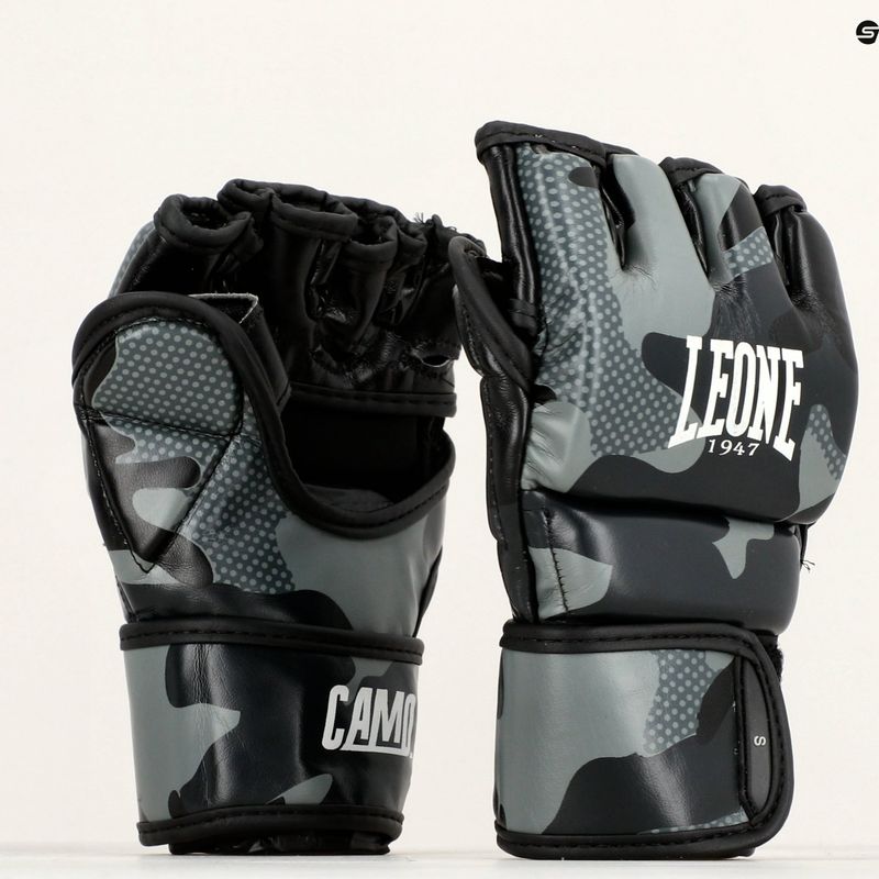Leone 1947 Maskovací grapplingové rukavice MMA šedé GP120 8