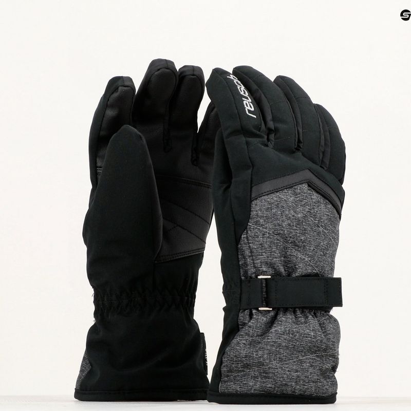 Lyžařské rukavice Reusch Moni R-Tex Xt black/black melange 10