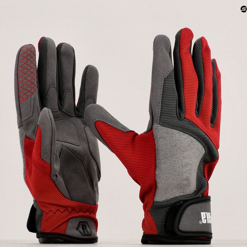 Rybářské rukavice Rapala červené Perf Gloves RA6800702 9