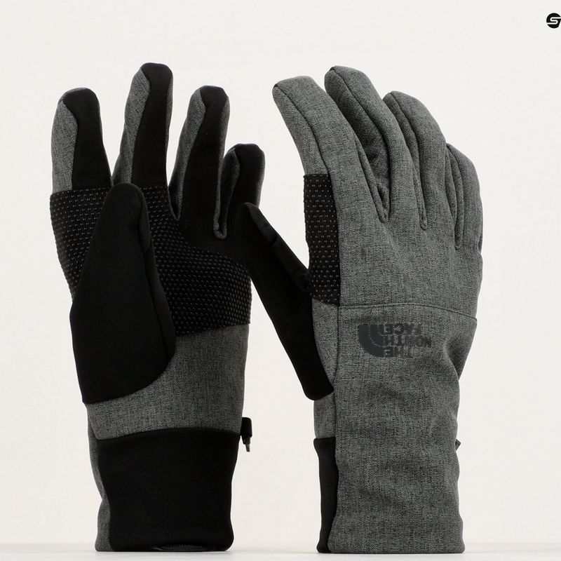 Pánské trekové rukavice The North Face Apex Etip dark grey heather 11