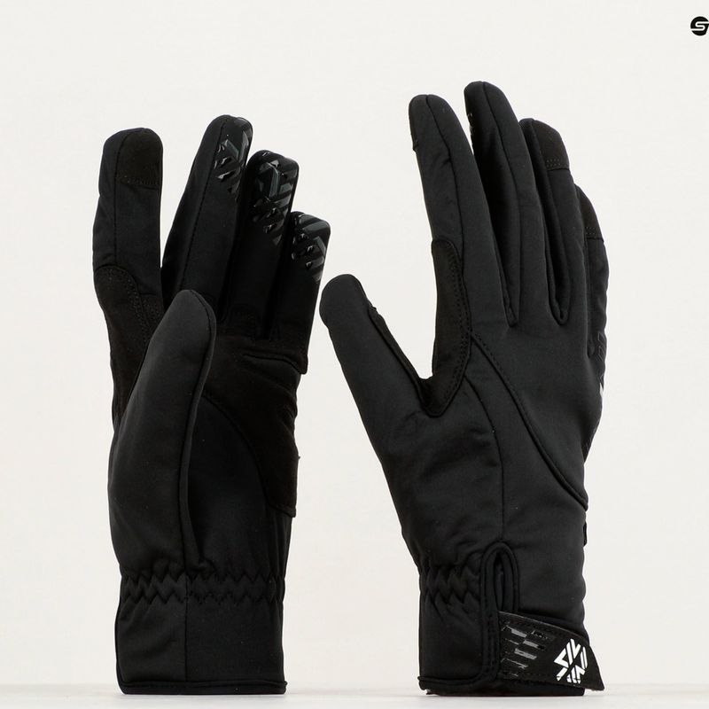 Cyklistické rukavice Silvini Ortles černé 3220-MA1539/0812/M 7