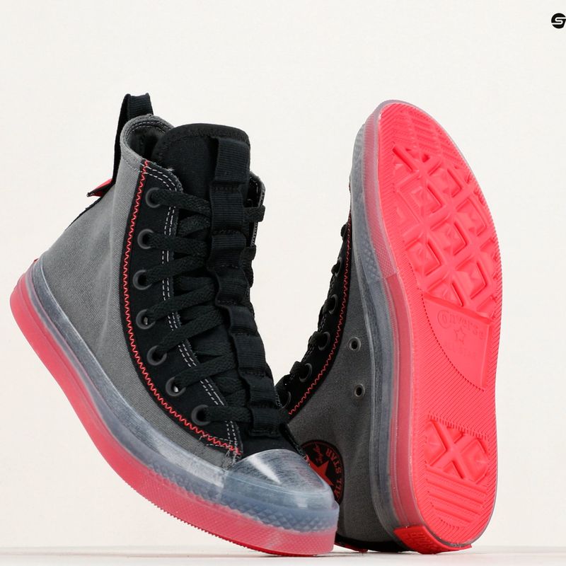 Tenisky  Converse Chuck Taylor All Star Cx Explore Hi iron grey/black/red 9