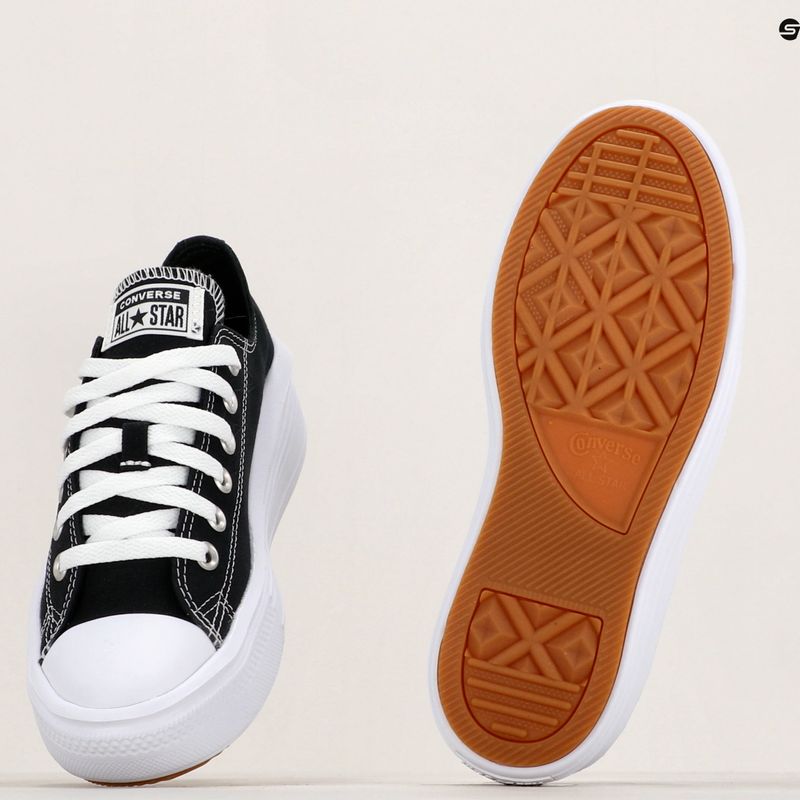 Dámské tenisky  Converse Chuck Taylor All Star Move Canvas Platform Ox black/white/white 8