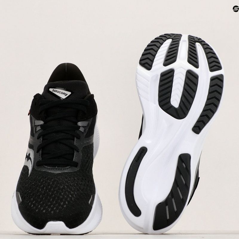 Pánské běžecké boty Saucony Ride 16 black/white 8