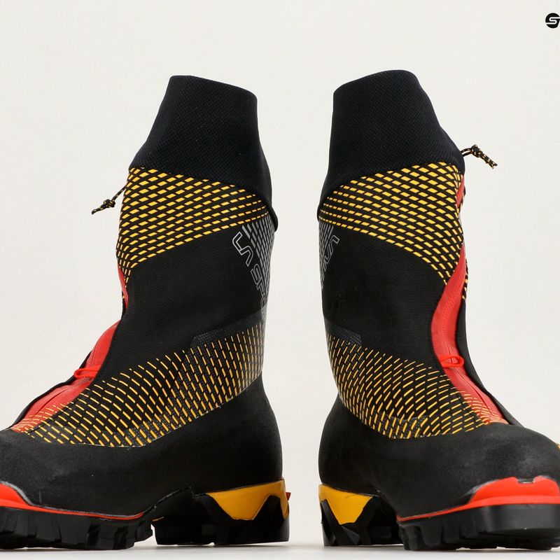 Pánská vysokohorská obuv La Sportiva Aequilibrium Top GTX black/yellow 31F999100 12