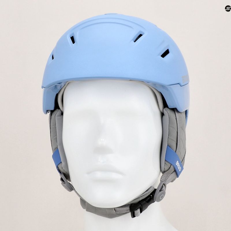 Dámská lyžařská helma  Briko Crystal X matt blue/white 8