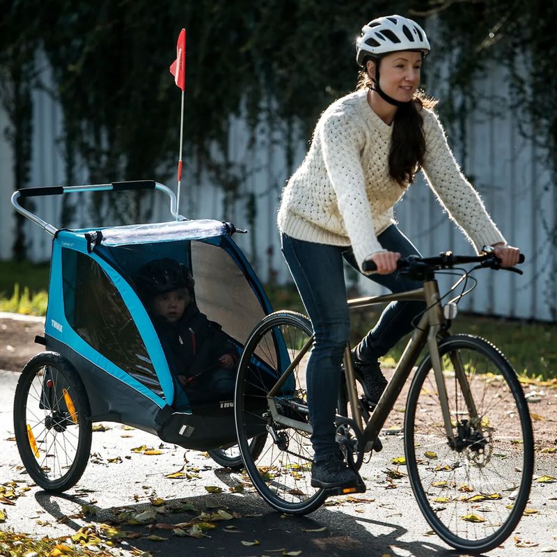 Thule Coaster XT Bike Trailer+Stroll Green 10101820 7